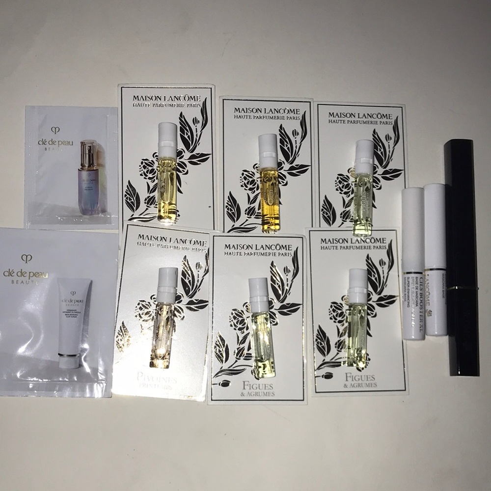 👠MaisonL’ANCOME, mascaras & clé de peau samples👠